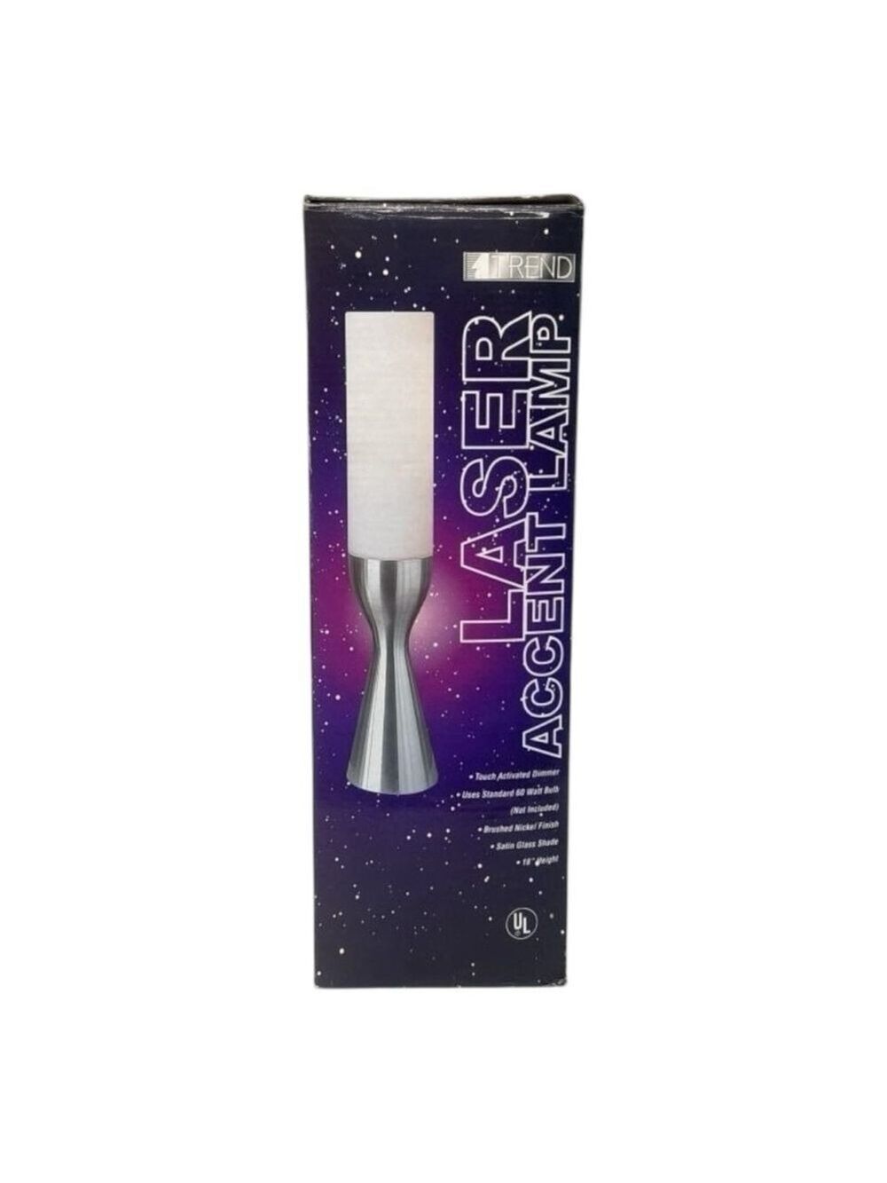Trend Accent Lamp One Size Silver White